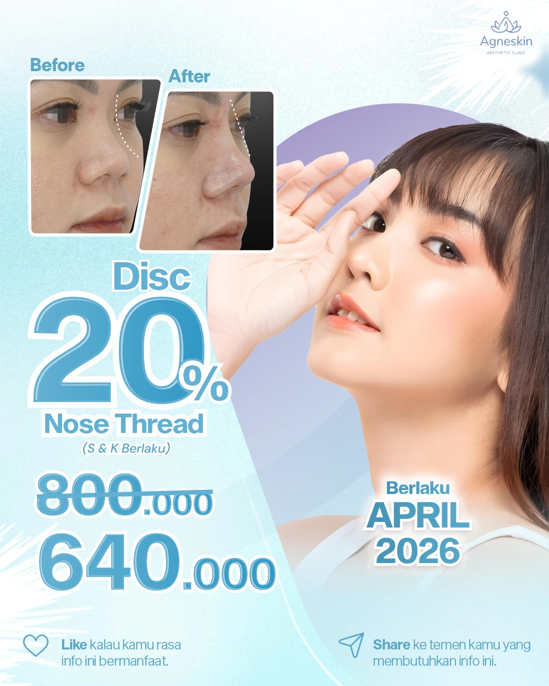 Promo Nose Thread